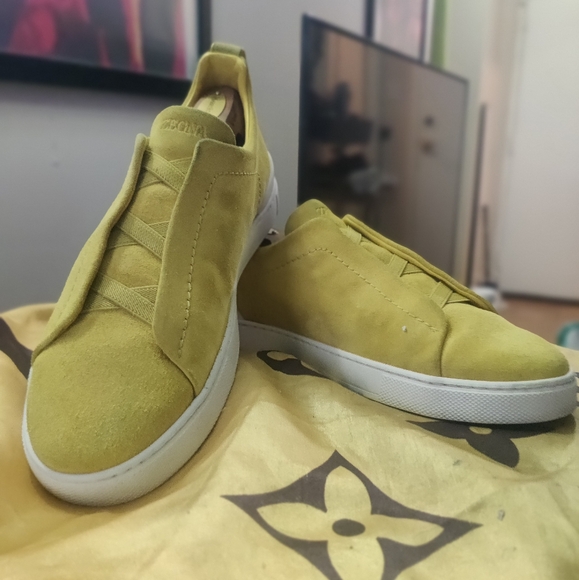 Zegna triple stitch sneakers - Picture 4 of 8